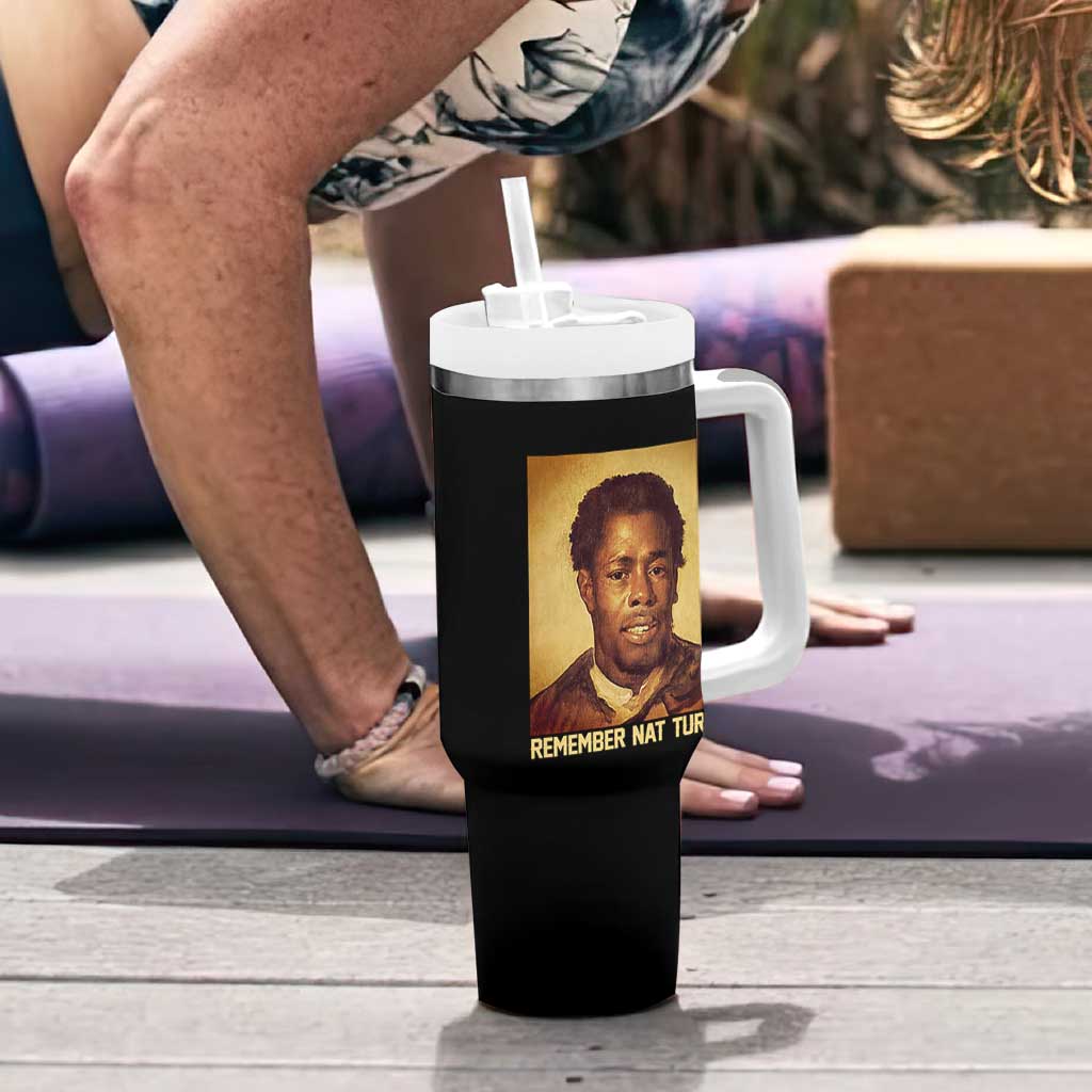Nat Turner Tumbler With Handle Black History Month
