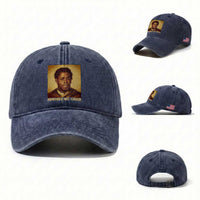 Nat Turner Washed Cotton Baseball Cap Black History Month
