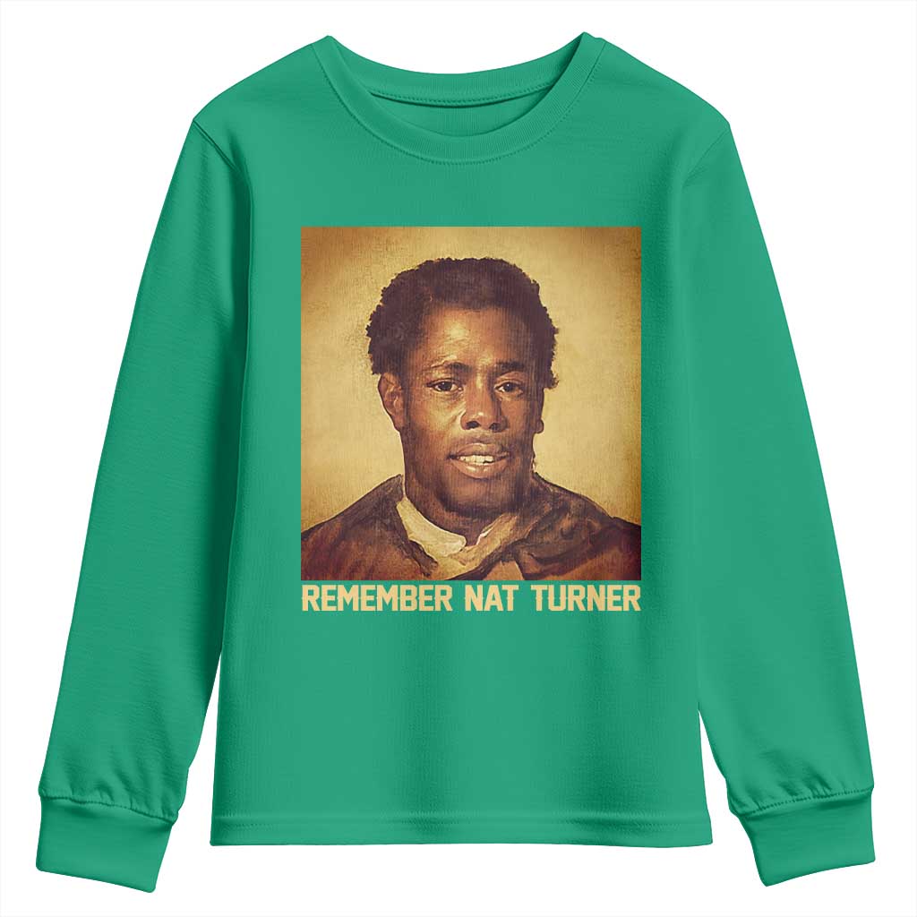 Nat Turner Youth Sweatshirt Black History Month