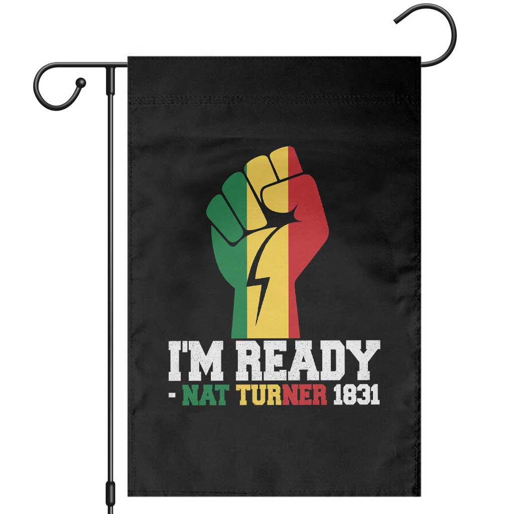 Nat Turner Quote Garden Flag Black History African American