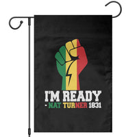 Nat Turner Quote Garden Flag Black History African American