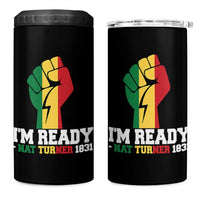 Nat Turner Quote 4 in 1 Can Cooler Tumbler Black History African American
