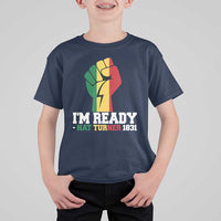 Nat Turner Quote T Shirt For Kid Black History African American