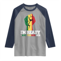 Nat Turner Quote Raglan Shirt Black History African American