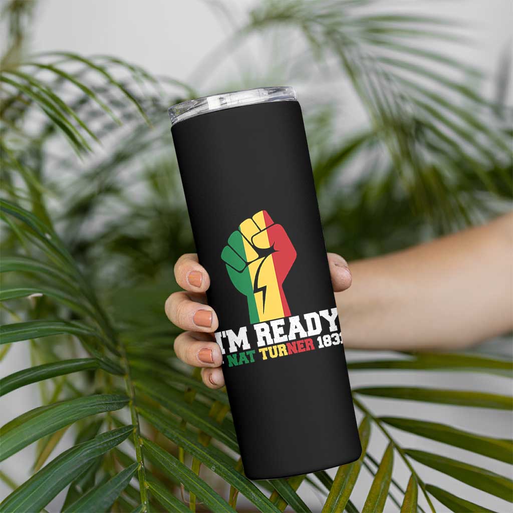 Nat Turner Quote Skinny Tumbler Black History African American