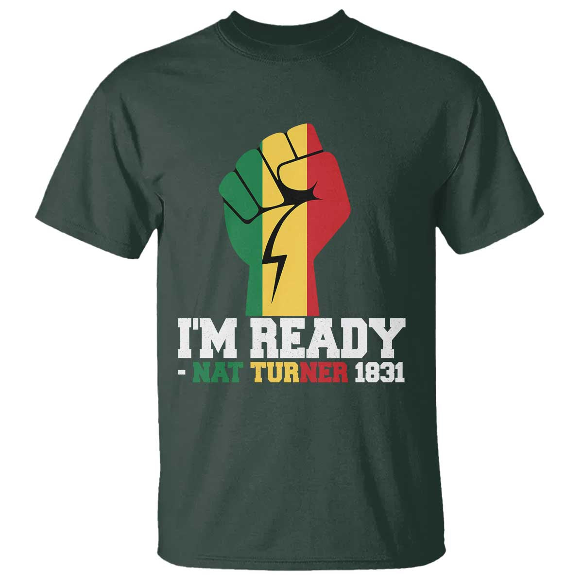 Nat Turner Quote T Shirt Black History African American