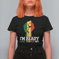 Nat Turner Quote T Shirt For Women Black History African American