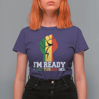 Nat Turner Quote T Shirt For Women Black History African American