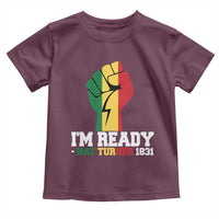 Nat Turner Quote Toddler T Shirt Black History African American