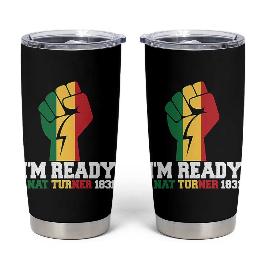 Nat Turner Quote Tumbler Cup Black History African American