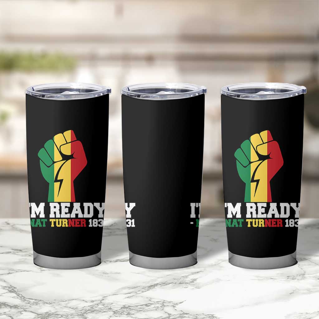 Nat Turner Quote Tumbler Cup Black History African American