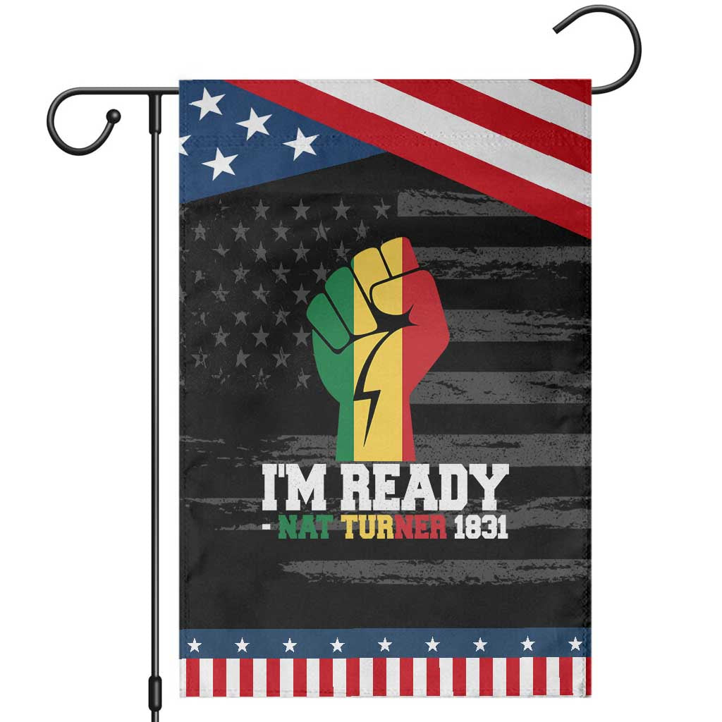 Nat Turner Quote Garden Flag Black History African American