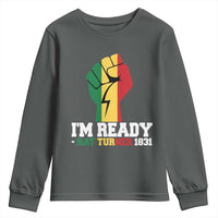 Nat Turner Quote Youth Sweatshirt Black History African American
