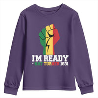 Nat Turner Quote Youth Sweatshirt Black History African American