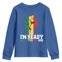 Nat Turner Quote Youth Sweatshirt Black History African American