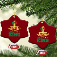MLK Day Ceramic Ornament 2026 And I Still Dream Like King