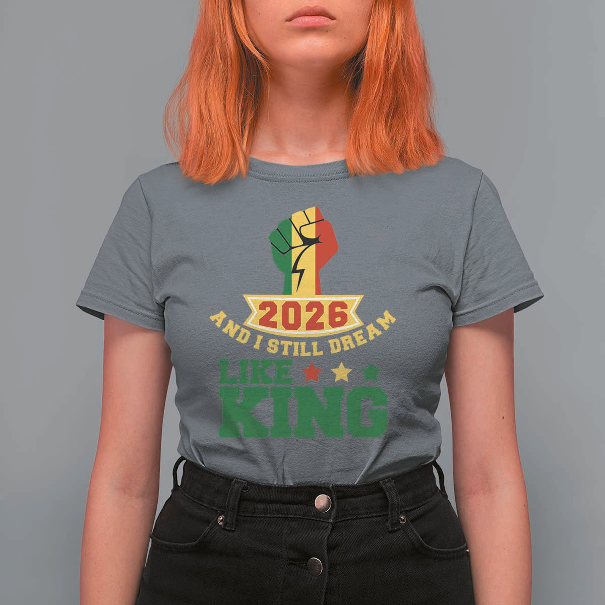 MLK Day T Shirt For Women 2026 And I Still Dream Like King