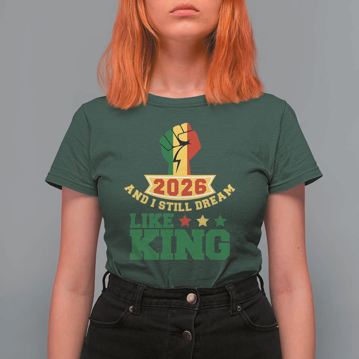 MLK Day T Shirt For Women 2026 And I Still Dream Like King