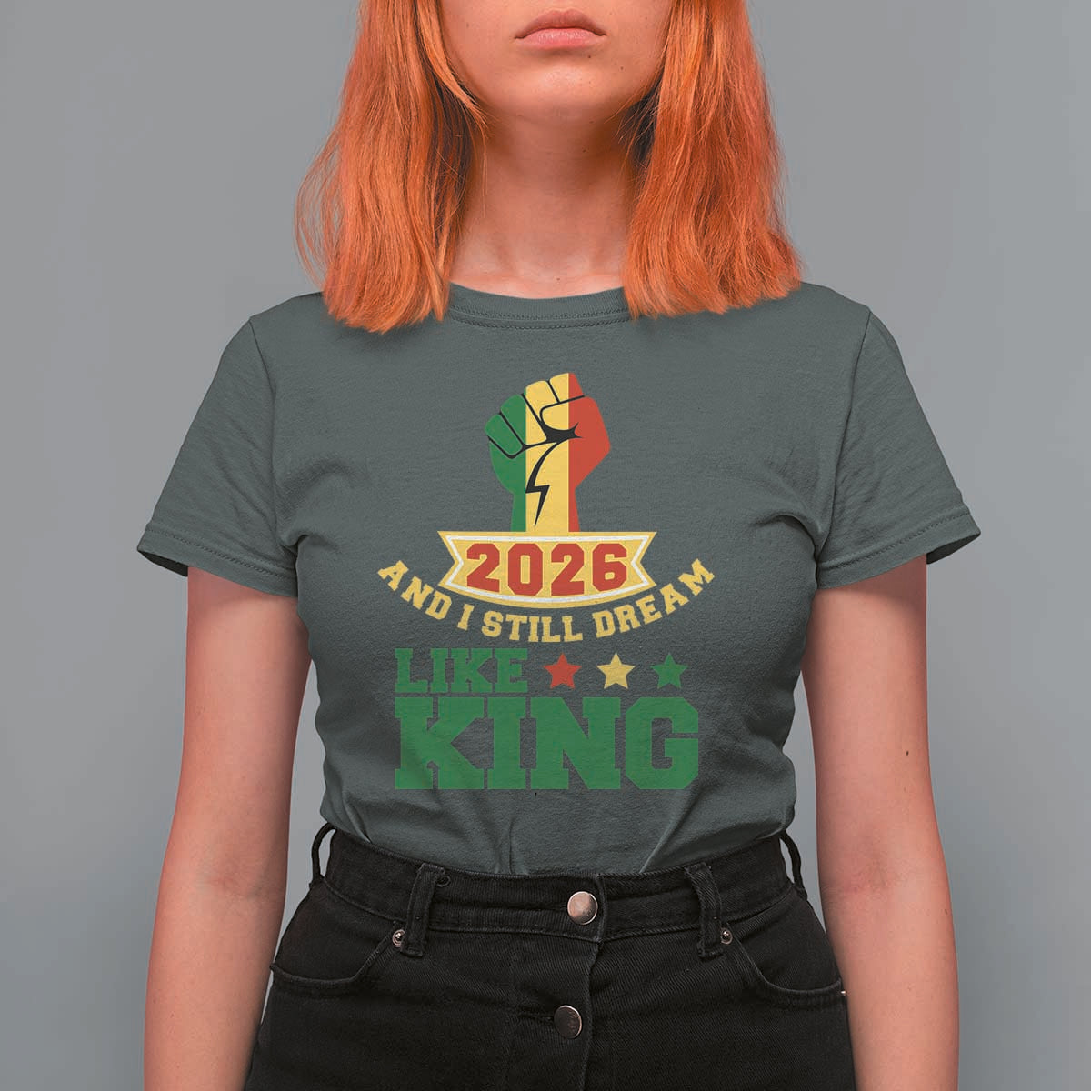 MLK Day T Shirt For Women 2026 And I Still Dream Like King