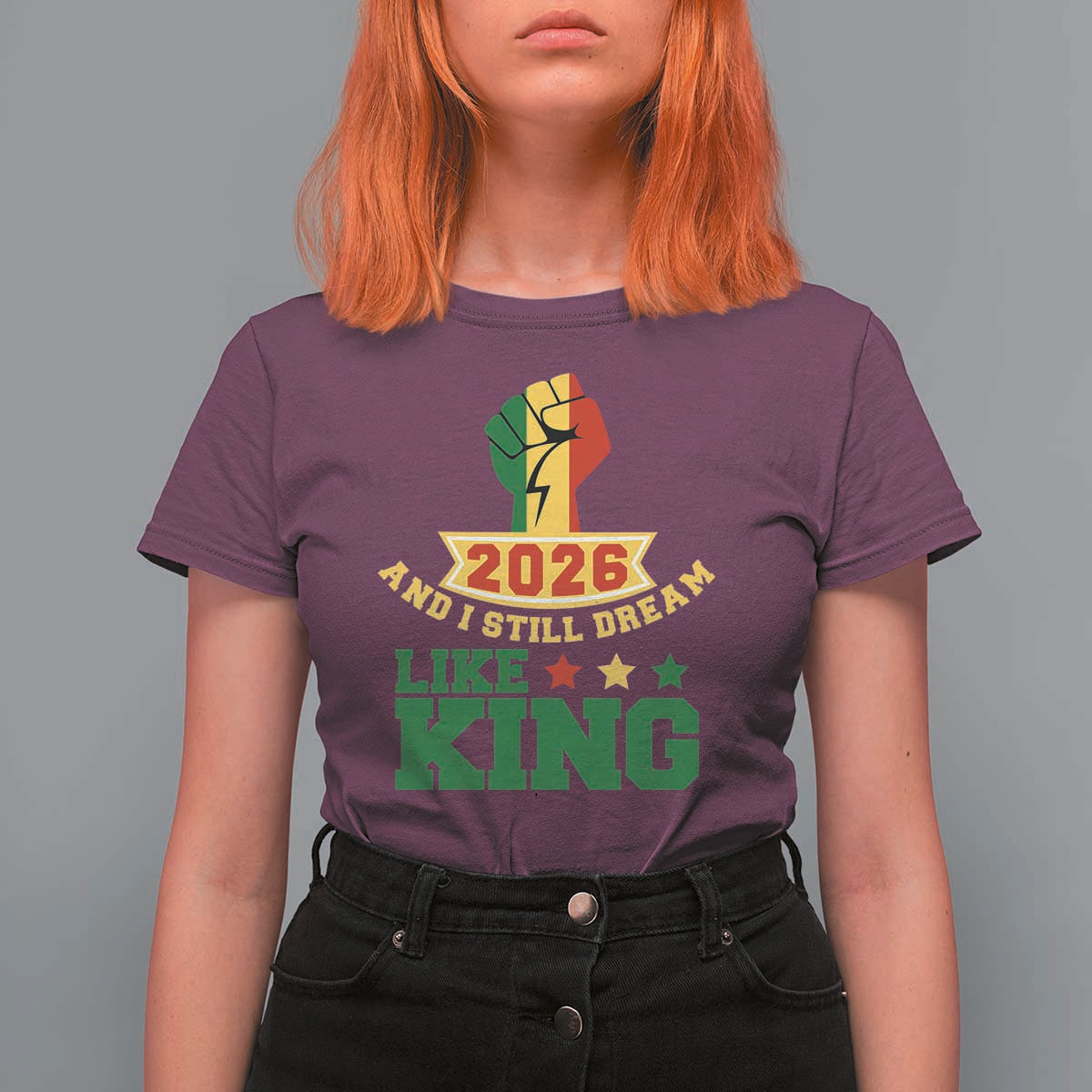 MLK Day T Shirt For Women 2026 And I Still Dream Like King