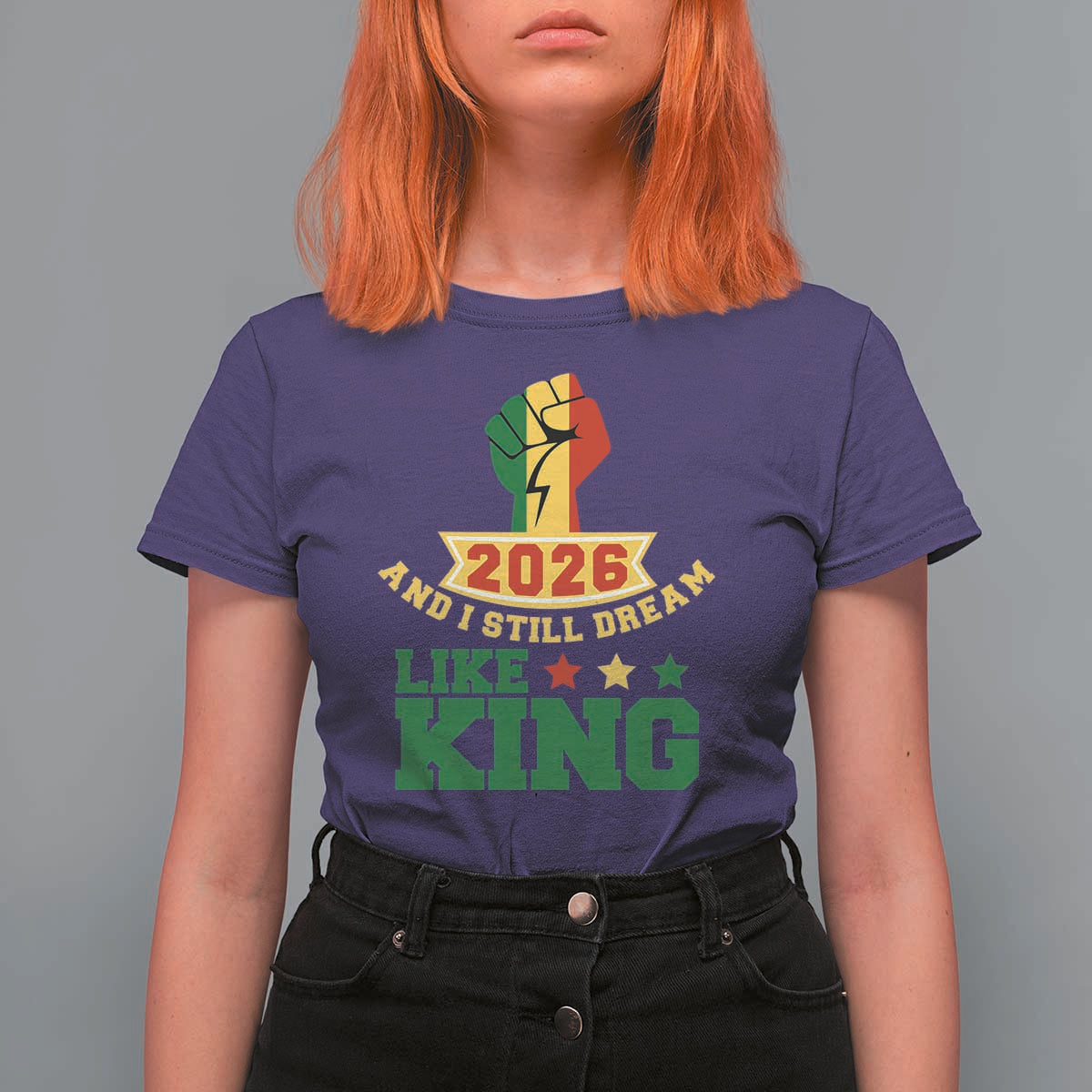 MLK Day T Shirt For Women 2026 And I Still Dream Like King
