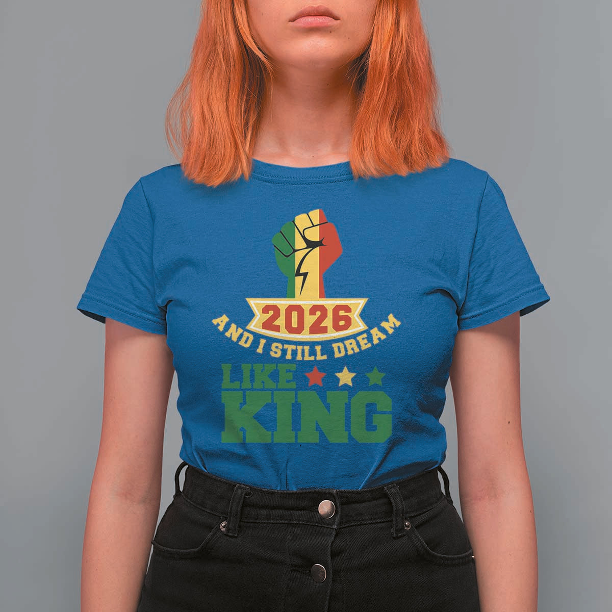 MLK Day T Shirt For Women 2026 And I Still Dream Like King