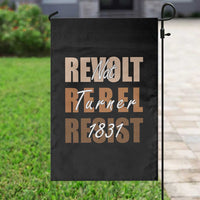 Nat Turner Quote Garden Flag Black History Month