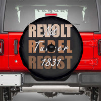 Nat Turner Quote Spare Tire Cover Black History Month