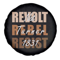 Nat Turner Quote Spare Tire Cover Black History Month
