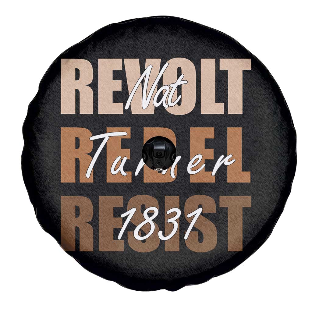 Nat Turner Quote Spare Tire Cover Black History Month