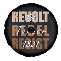 Nat Turner Quote Spare Tire Cover Black History Month