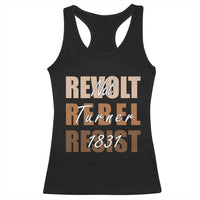 Nat Turner Quote Racerback Tank Top Black History Month