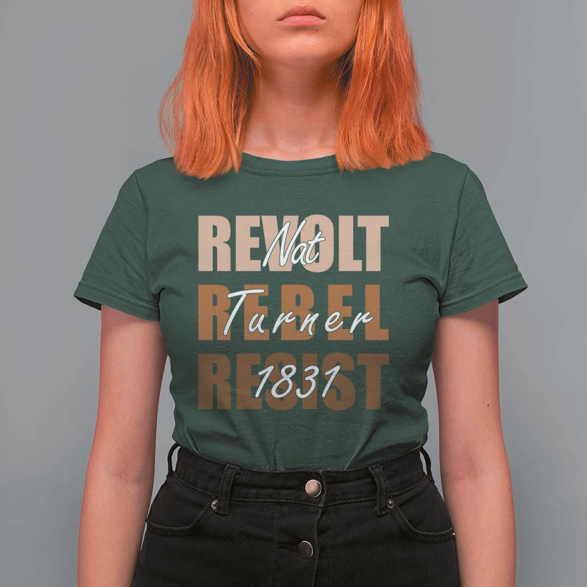 Nat Turner Quote T Shirt For Women Black History Month