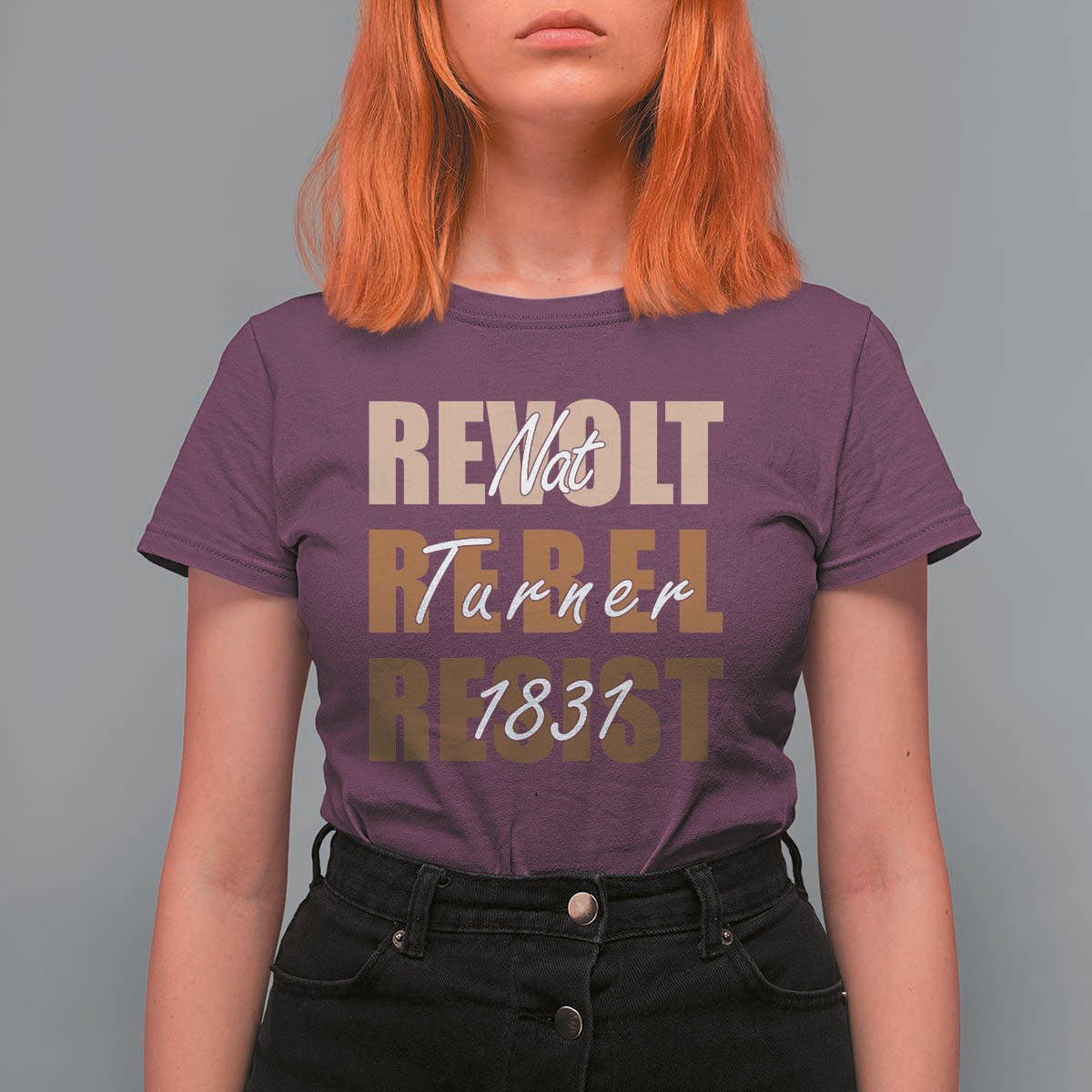 Nat Turner Quote T Shirt For Women Black History Month