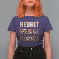 Nat Turner Quote T Shirt For Women Black History Month