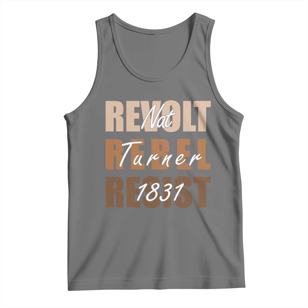 Nat Turner Quote Tank Top Black History Month