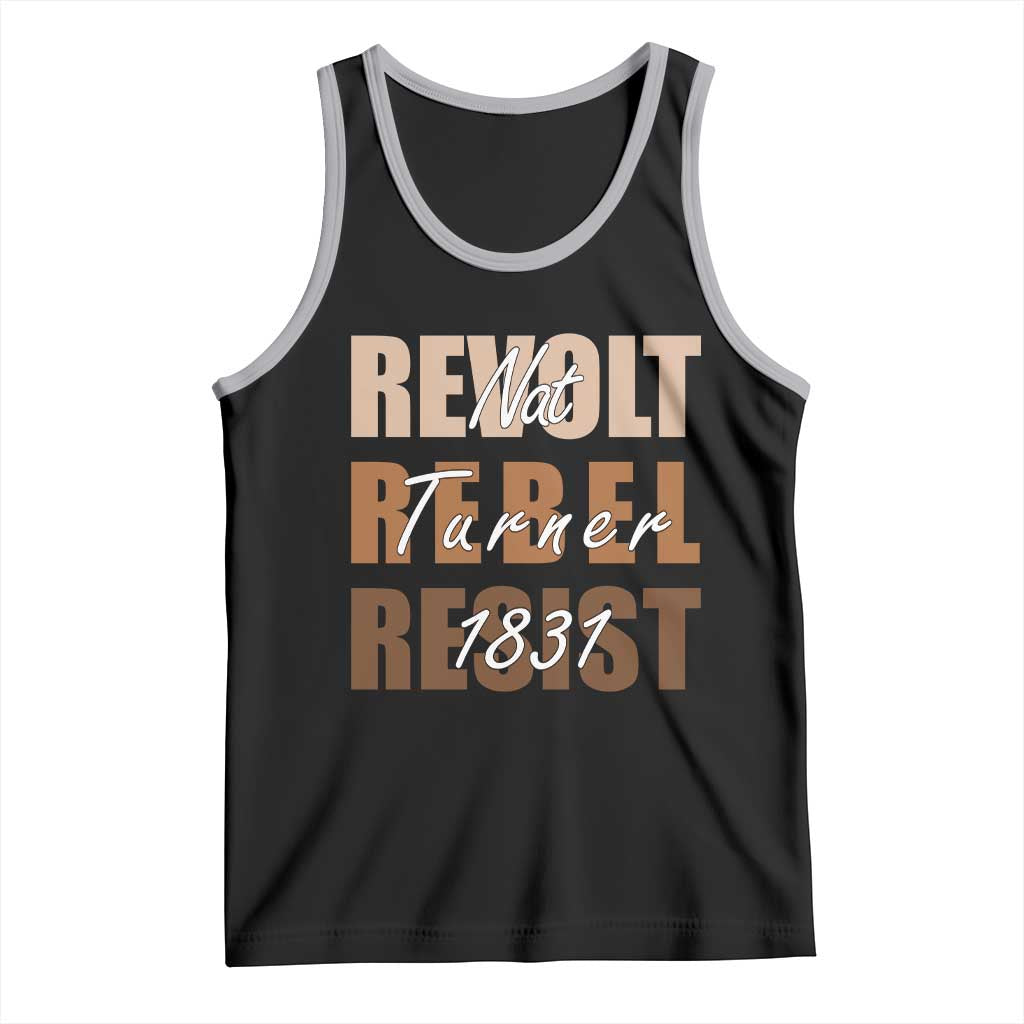 Nat Turner Quote Tank Top Black History Month