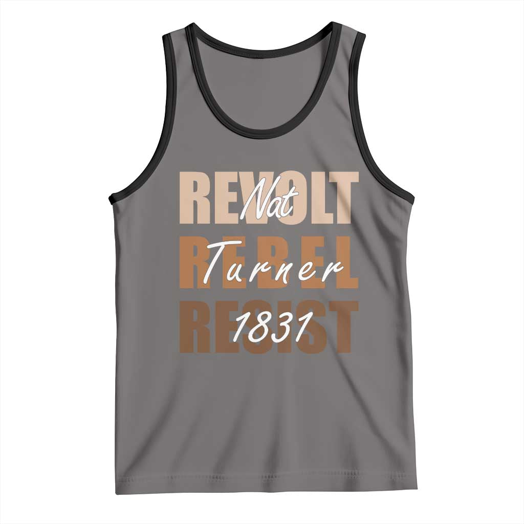 Nat Turner Quote Tank Top Black History Month