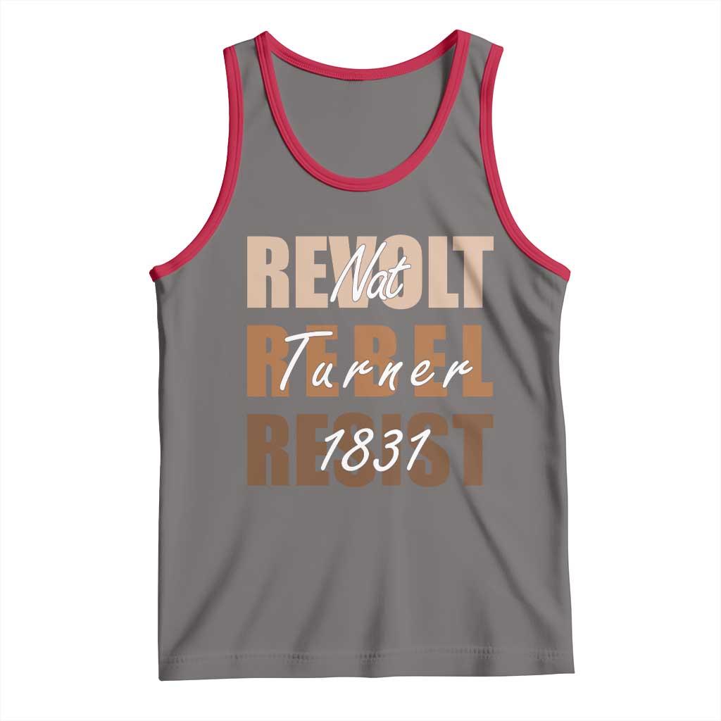 Nat Turner Quote Tank Top Black History Month