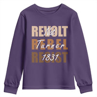 Nat Turner Quote Youth Sweatshirt Black History Month