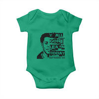 Nat Turner Quote Baby Onesie Black History Hero Y'all Gone Learn Today
