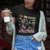 Dancing Skeleton Christmas T Shirt Tis The Season Retro Boujee Xmas Vibe - Wonder Print Shop