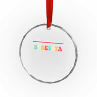 Tu No Eres Bebecita To Eres Bebesota Crystal Glass Ornament
