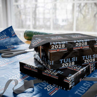 Tulsi Gabbard 2028 Wrapping Paper Roll Support Mrs. President Vintage Retro Grunge