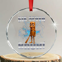 Tung Tung Sahur Six Seven Meme Crystal Glass Ornament Funny 67 Gen Alpha Gift - Wonder Print Shop