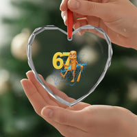 Tung Tung Sahur Six Seven Meme Heart Crystal Glass Ornament Funny Gen Z Alpha Gift - Wonder Print Shop