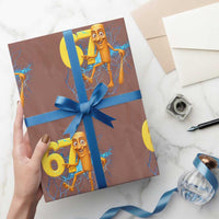 Tung Tung Sahur Six Seven Meme Wrapping Paper Roll Funny Gen Z Alpha Gift - Wonder Print Shop
