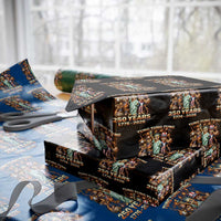Tung Tung Tung Sahur 250 Years American Wrapping Paper Roll Funny Brainrot Meme 4th of July
