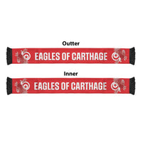 Tunisia 2026 Football Soccer Scarf Go Eagles of Carthage