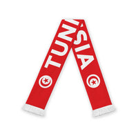 Tunisia Football 2026 Soccer Scarf Flag Style
